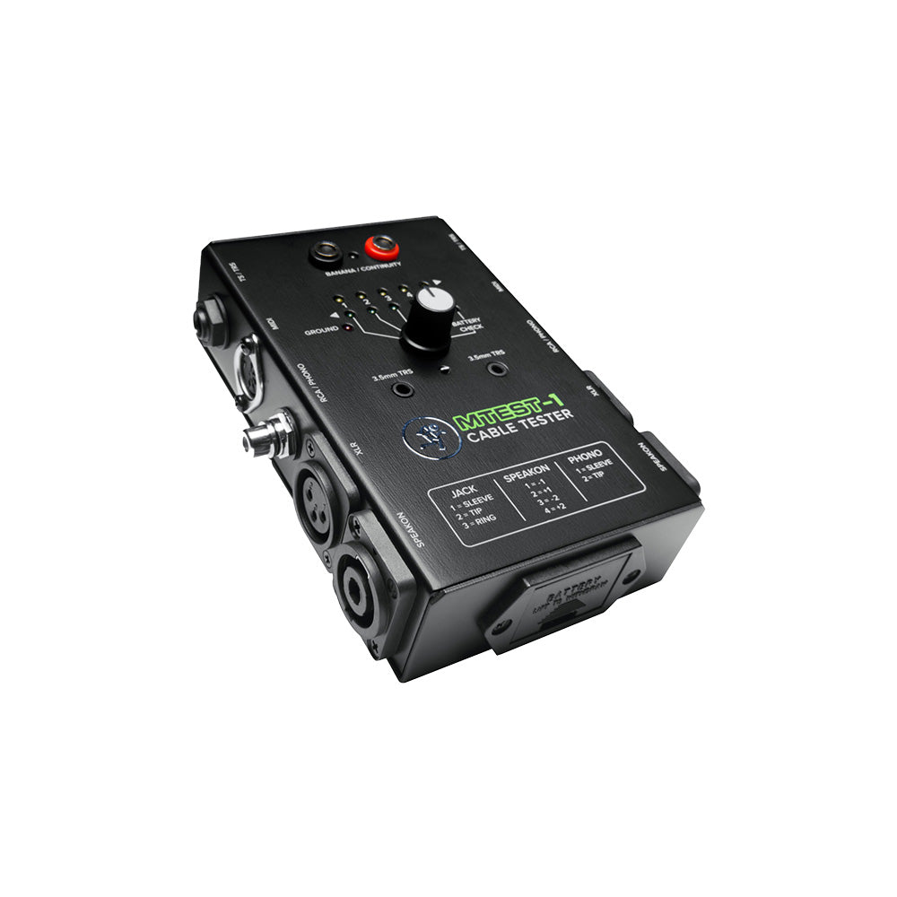 Mackie M TEST-1 Cable Tester-Mackie-Hermes Music